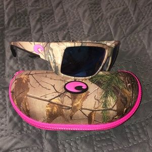 Costa Sunglasses Camo Pink